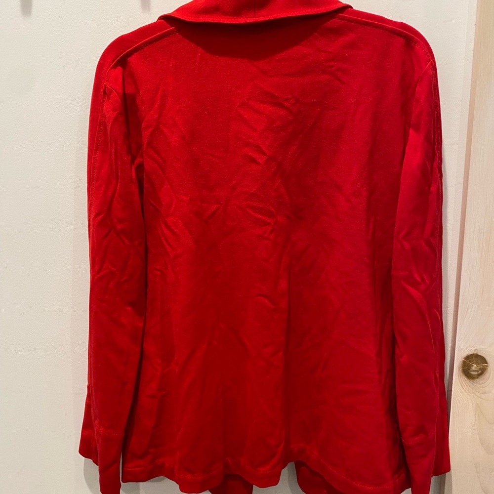 Pendleton Petite Red Blazer / Jacket Sz. S - Picture 3 of 3